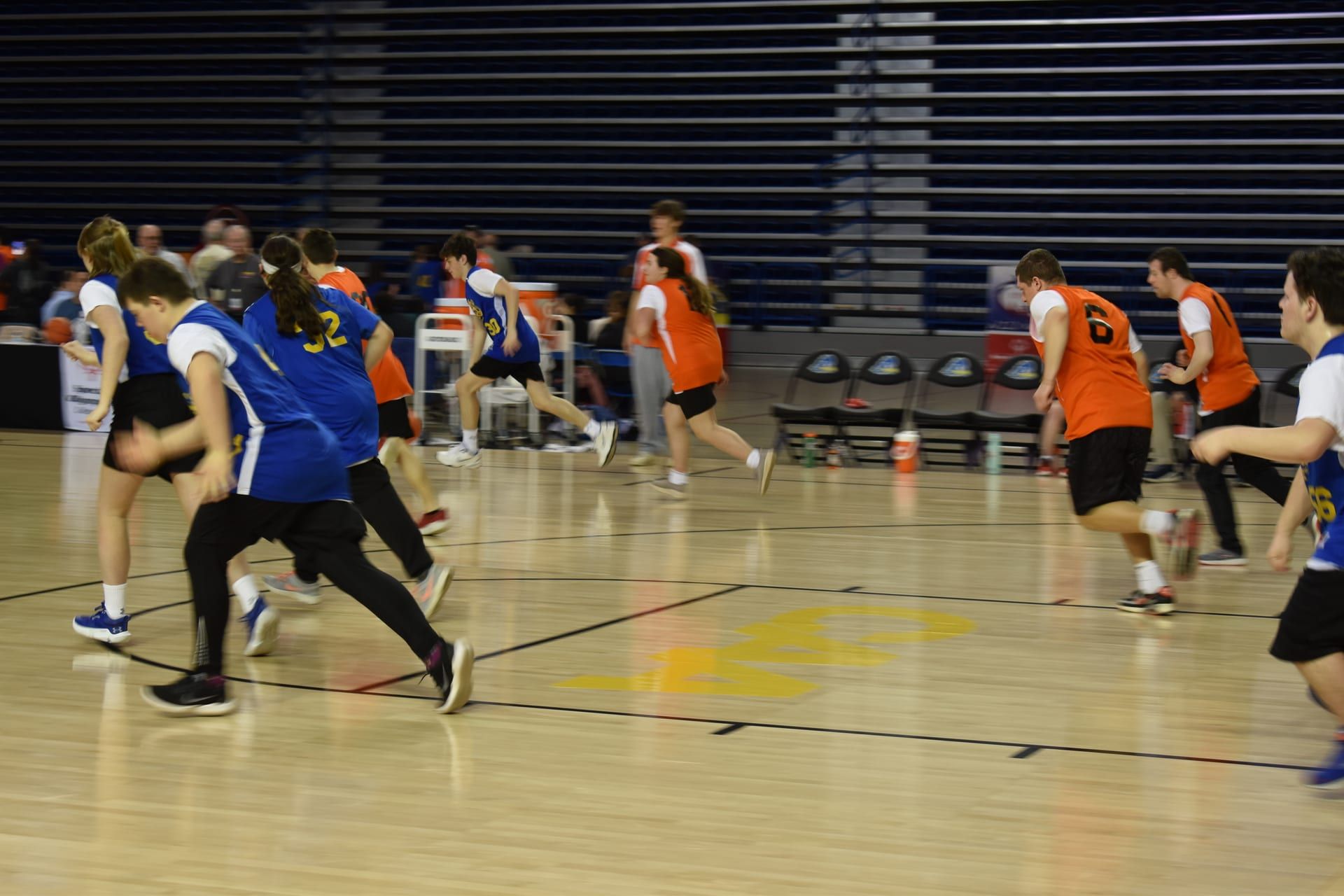 Basketball game intensity