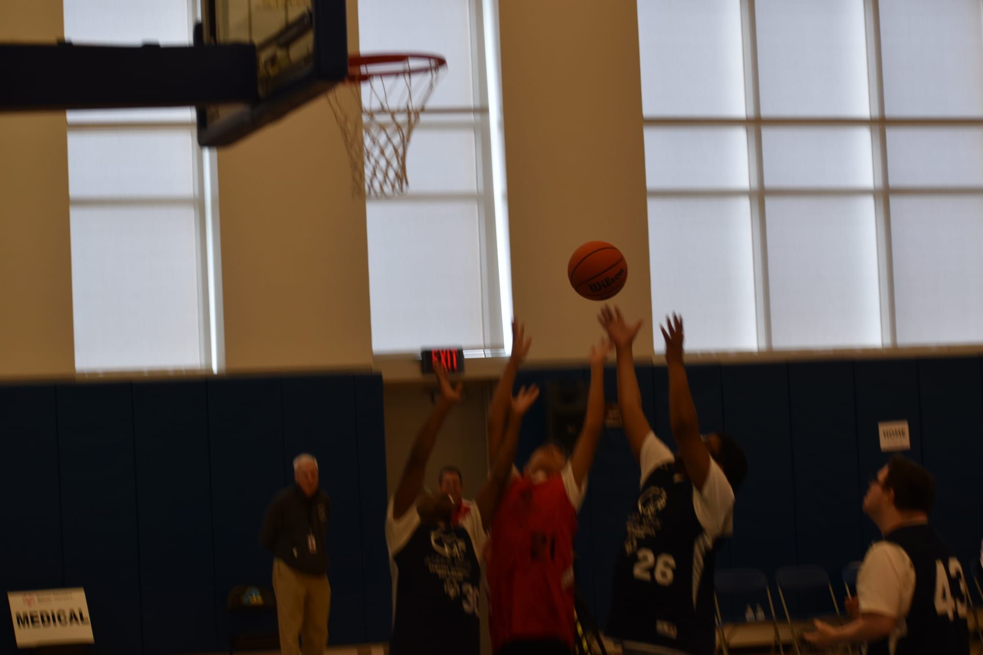 Basketball defensive play