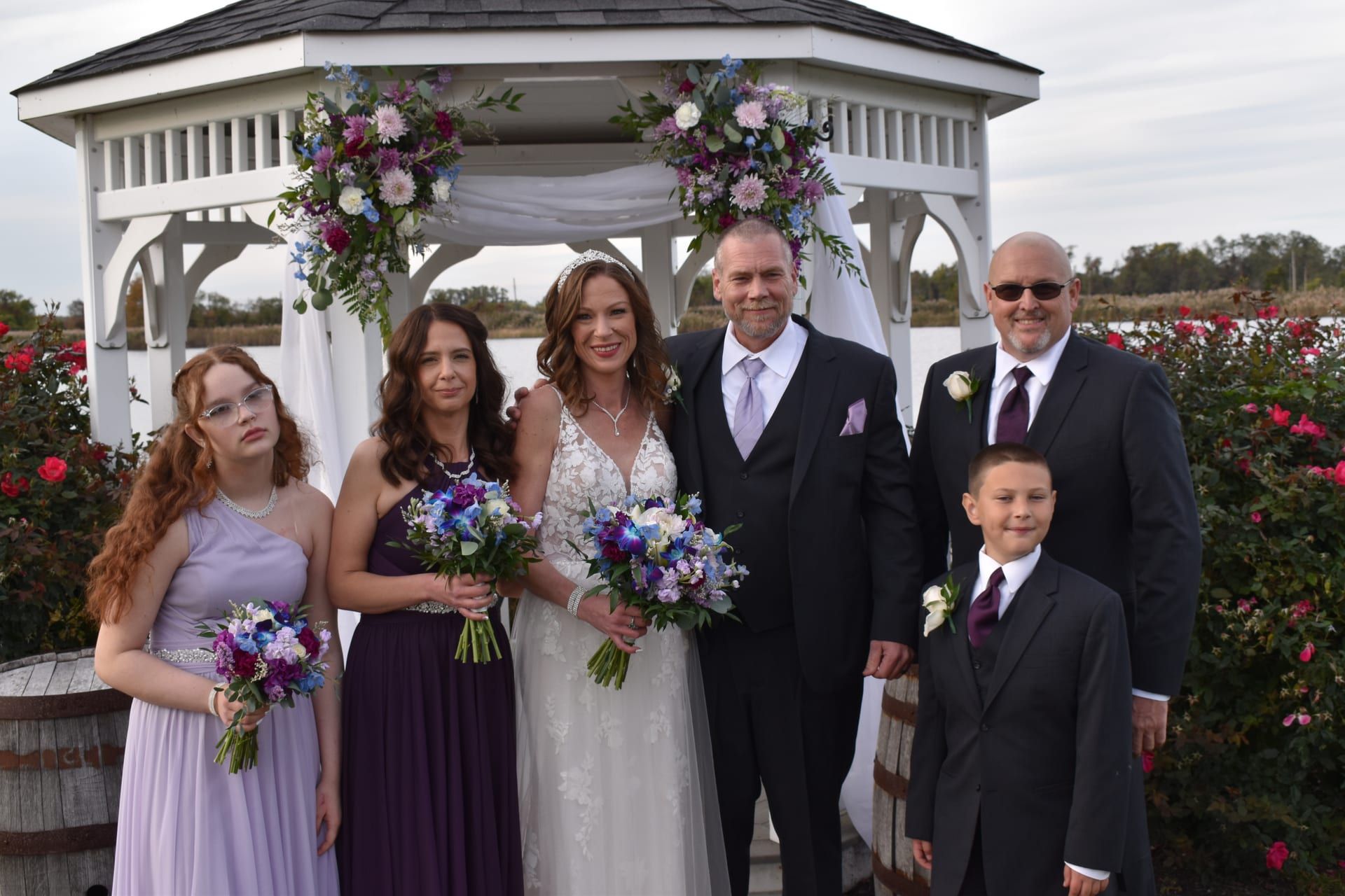 Wedding reception moments